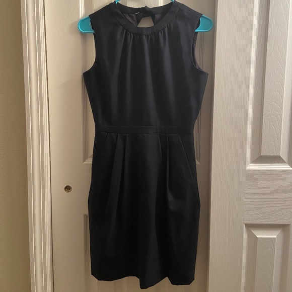 J. Crew Dresses & Skirts - J CREW Navy Blue Sleeveless Sheath Dress